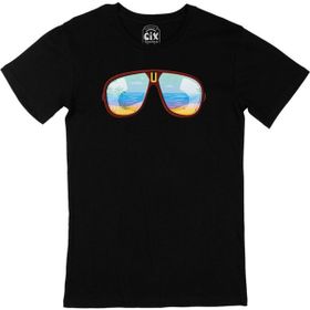 Cix Güneş Gözlüğü Siyah Erkek T-shirt