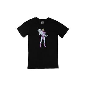 Cix He-Man İskeletor Baskılı Siyah Erkek T-shirt