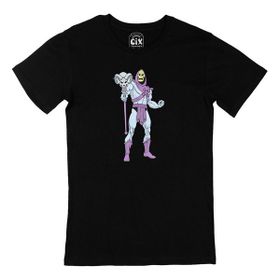 Cix He-Man İskeletor Baskılı Siyah Erkek T-shirt