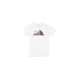 Cix Hindistan Seyahati Baskılı Siyah Erkek T-shirt