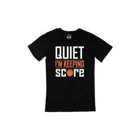 Cix I Am Keeping Score Baskılı Siyah Erkek T-shirt