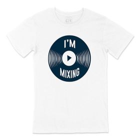 Cix I Am Mixing Baskılı Beyaz Unisex T-shirt