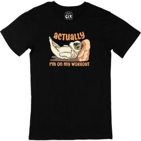 Cix I am on Workout Siyah T-shirt