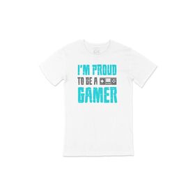 Cix I Am Proud Baskılı Beyaz Unisex T-shirt