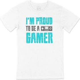 Cix I Am Proud Baskılı Beyaz Unisex T-shirt