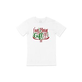 Cix I am Your Gift Baskılı Beyaz Unisex T-shirt