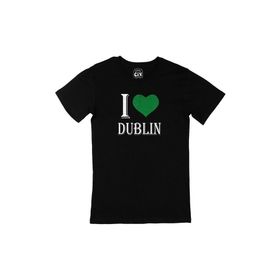 Cix I Love Dublin Siyah T-shirt