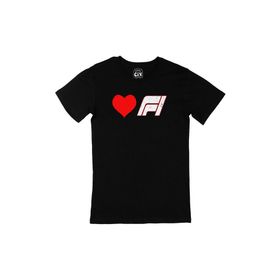 Cix I Love F1 Siyah T-shirt