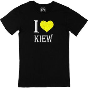 Cix I Love Kiew Siyah T-shirt