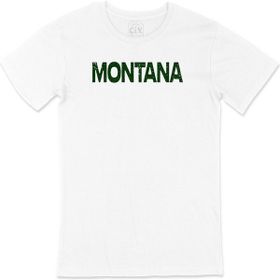 Cix I Love Montana Baskılı Beyaz Unisex T-shirt