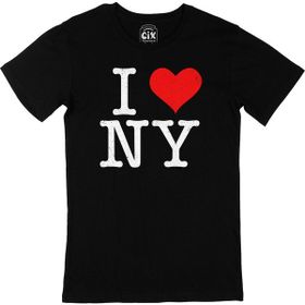 Cix I Love Ny Siyah T-shirt