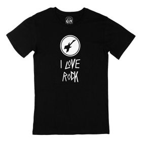 Cix I love Rock Siyah T-shirt