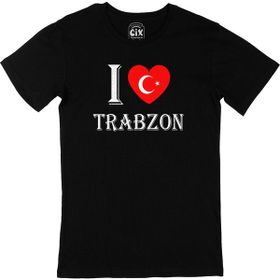 Cix I Love Trabzon Siyah T-shirt
