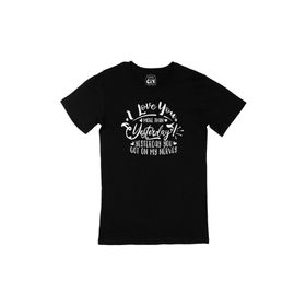 Cix I Love You More Than Yesterday Siyah T-shirt