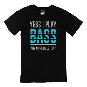 Cix I Play Bass Siyah T-shirt