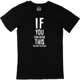 Cix If You Can Read This Siyah T-shirt