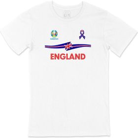 Cix İngiltere Euro 2020 Beyaz T-shirt