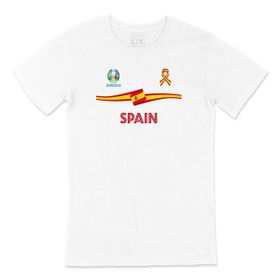 Cix İspanya Euro 2020 Beyaz T-shirt