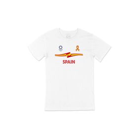 Cix İspanya Tokyo 2020 Olimpiyatları Beyaz T-shirt