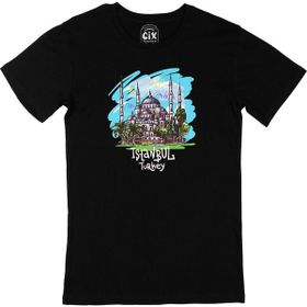 Cix İstanbul Ayasofya Siyah T-shirt