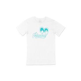 Cix İstanbul Kalpli Beyaz T-shirt