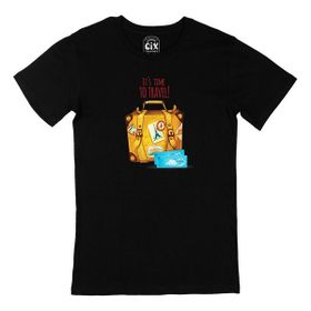Cix It is Time to Travel Siyah T-shirt