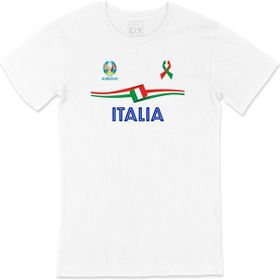 Cix İtalya Euro 2020 Beyaz T-shirt