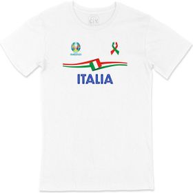 Cix İtalya Euro 2020 Beyaz T-shirt