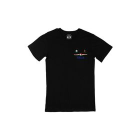 Cix İtalya Euro 2020 Siyah T-shirt