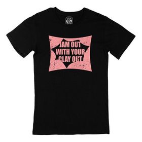 Cix Jam Out With Your Clay Out Siyah T-shirt