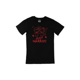 Cix Just Married Siyah T-shirt