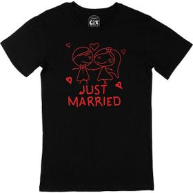 Cix Just Married Siyah T-shirt