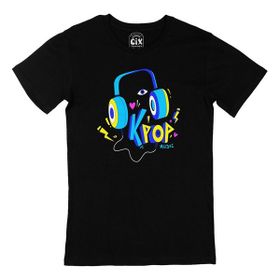 Cix K Pop Müzik Siyah T-shirt