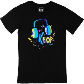 Cix K Pop Müzik Siyah T-shirt