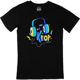 Cix K Pop Müzik Siyah T-shirt
