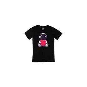 Cix Kalpli Astronot Siyah T-shirt