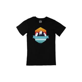 Cix Kamp Amblemi Siyah T-shirt