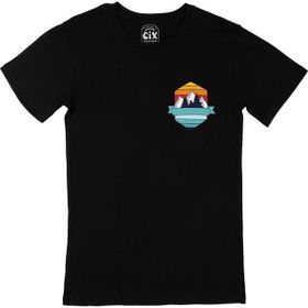 Cix Kamp Amblemi Siyah T-shirt