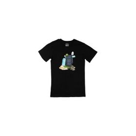 Cix Kamp Malzemeleri Siyah T-shirt