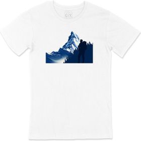 Cix Karlı Dağ Yürüyüşü T-shirt
