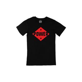 Cix Kırmızı Power Siyah Erkek T-shirt