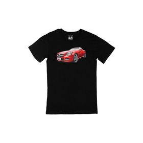Cix Kırmızı Spor Araba Siyah Erkek T-shirt