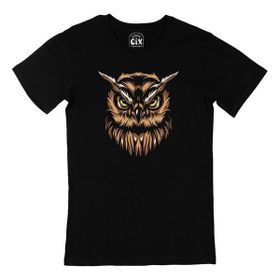 Cix Kızgın Başkuş Siyah Erkek T-shirt