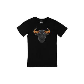 Cix Kızgın Boğalı Siyah Erkek T-shirt