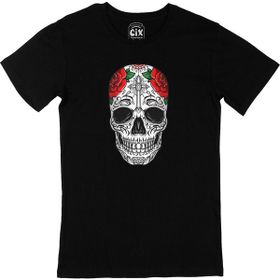 Cix Kuru Kafa Gül Siyah Erkek T-shirt