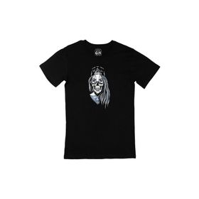 Cix Kuru Kafa Kız Siyah Erkek T-shirt