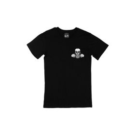 Cix Kuru Kafa Yumruk Siyah Erkek T-shirt