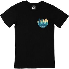 Cix Kuveyt Cep Logo Tasarımlı Siyah T-shirt