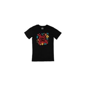 Cix Love Without Limits Yazılı Yuvarlak Yaka Siyah T-shirt