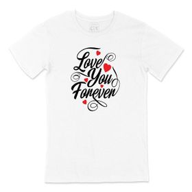 Cix Love You Forever Beyaz T-shirt